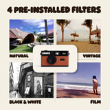 SNAPT™ Screen-Free Digital Camera – Retro Film Look | 6 Colours