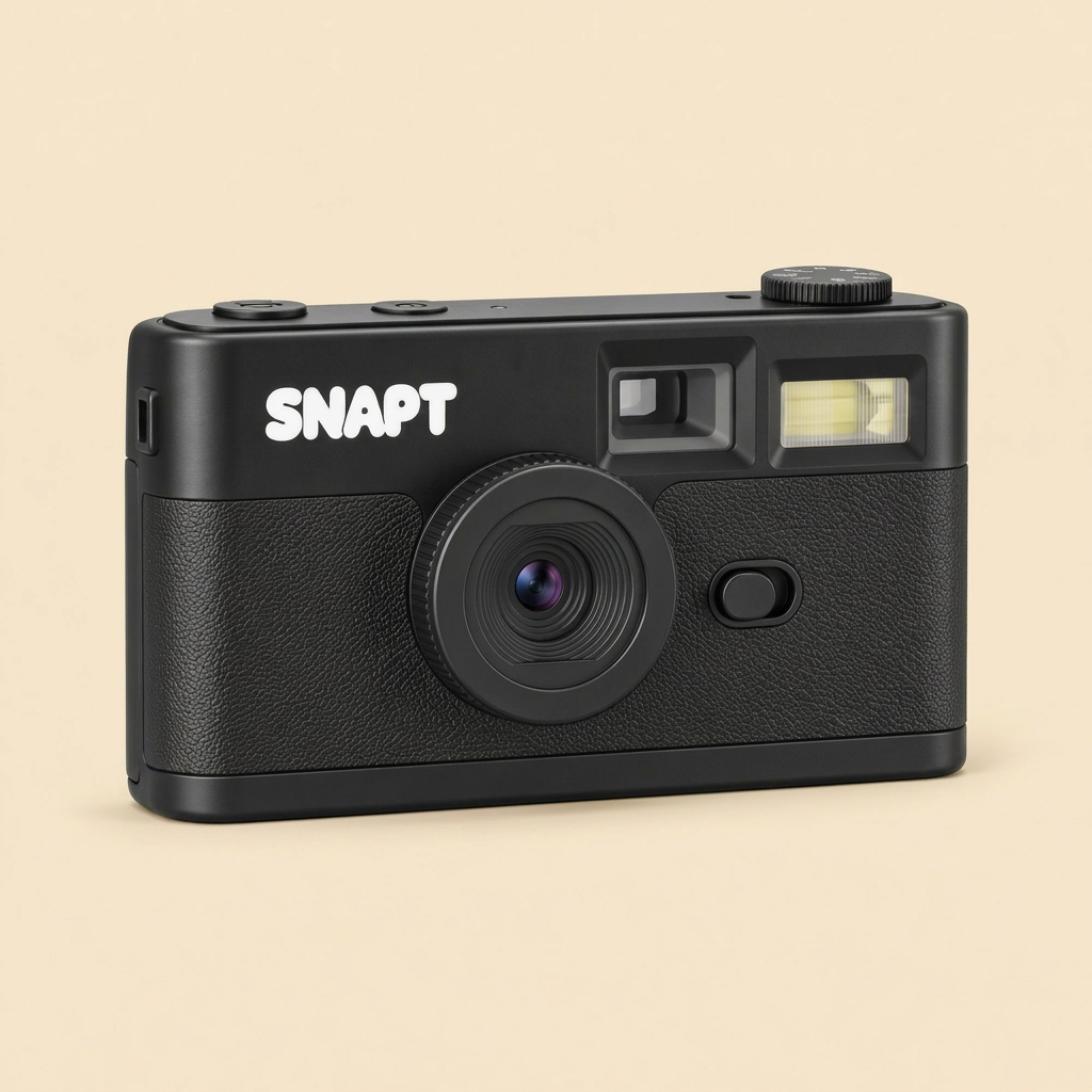 SNAPT™ Screen-Free Digital Camera – Retro Film Look | 6 Colours